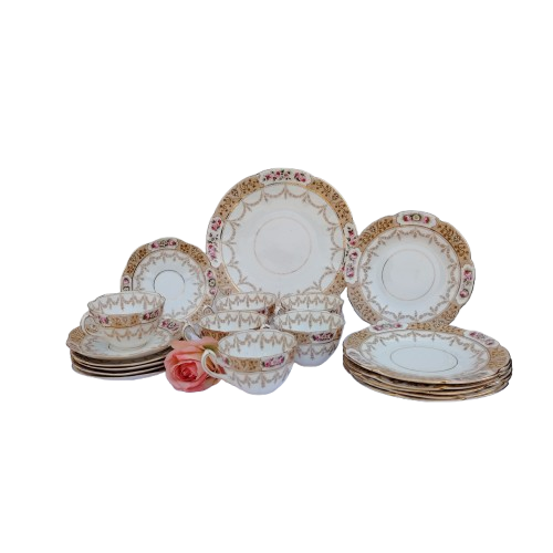Antique Fine Bone China Tea Set England