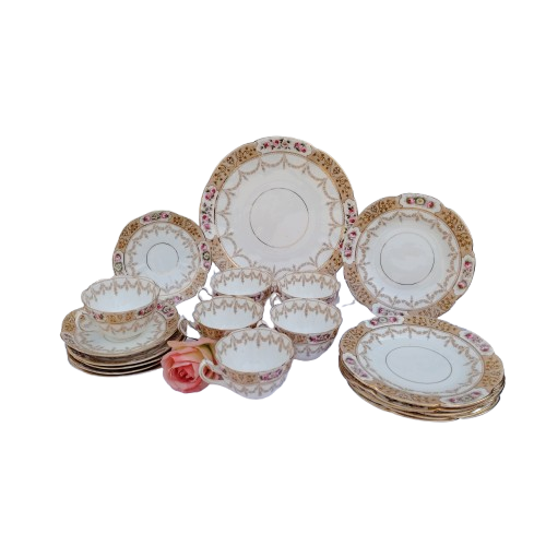 Antique Fine Bone China Tea Set England