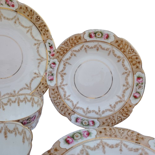 Antique Fine Bone China Tea Set England