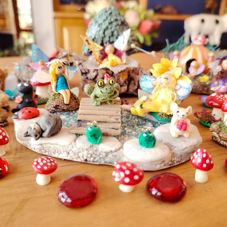 Step Into a World of Enchantment  Large Fairy Garden Set