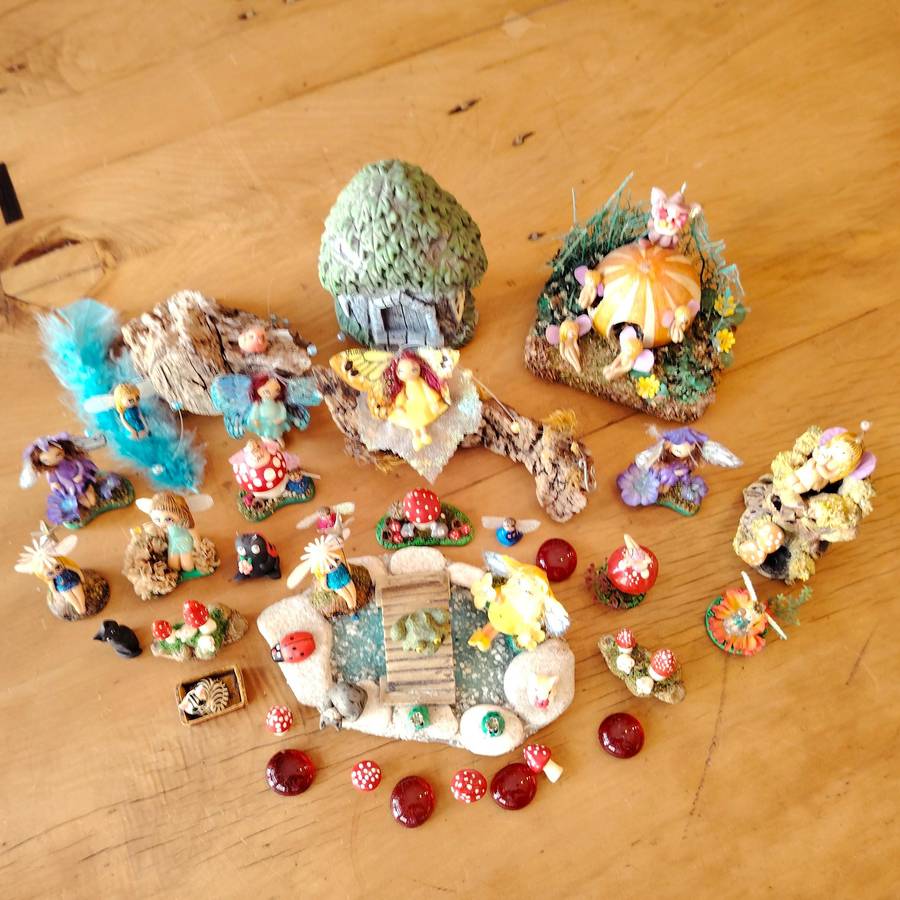 Step Into a World of Enchantment  Large Fairy Garden Set