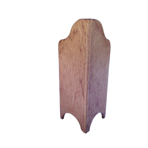 Original vintage wooden doll furniture corner cupboard