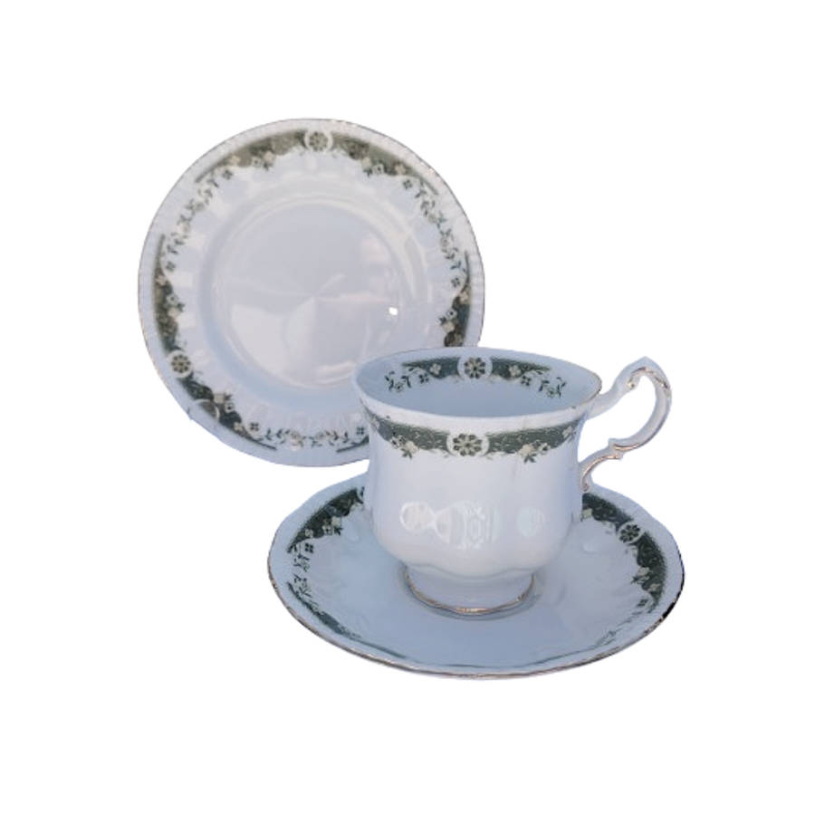 Paragon Lynwood Green on White Trio