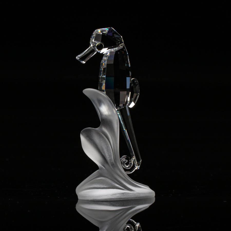 Swarovski Crystal Figurine Seahorse South Sea Aquatic Worlds