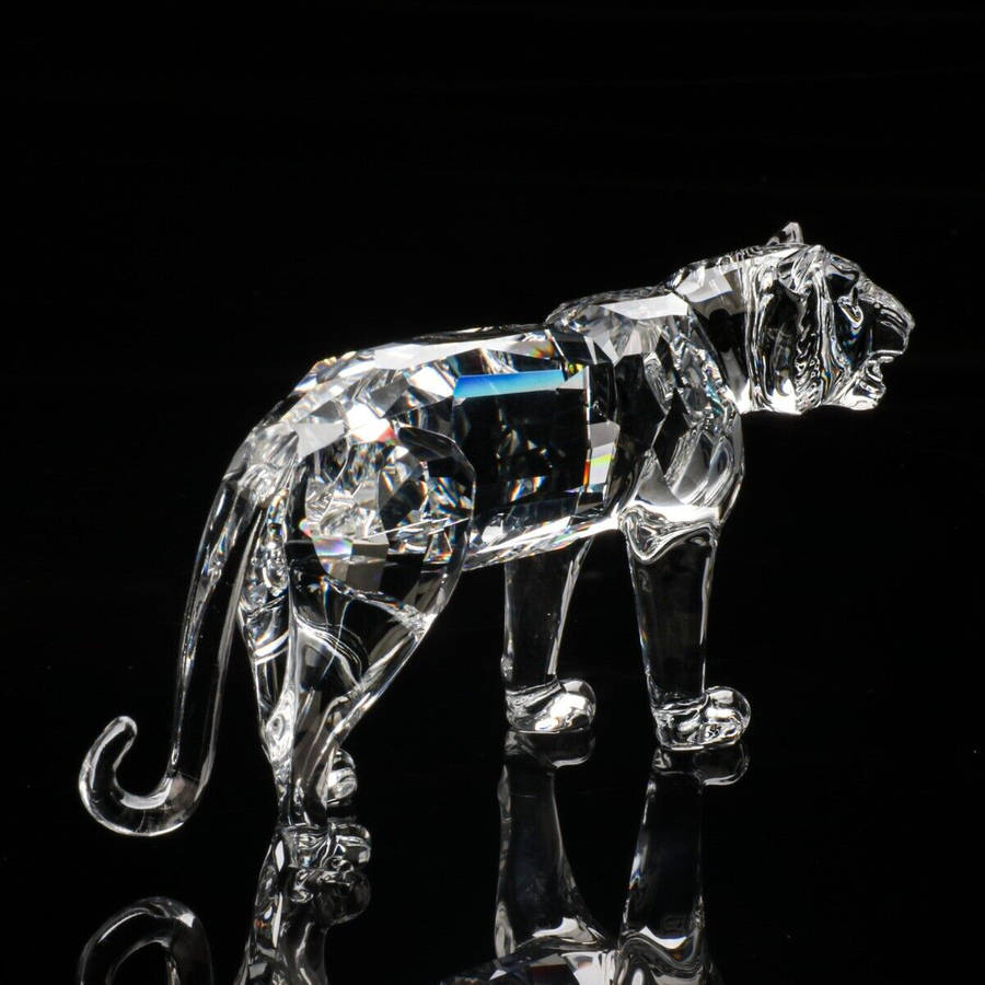 Swarovski Crystal Tiger from the Endangered Species