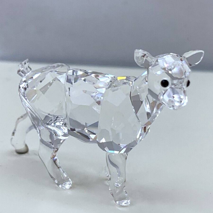 Swarovski Silver Crystal Goat Kid Peaceful Countryside