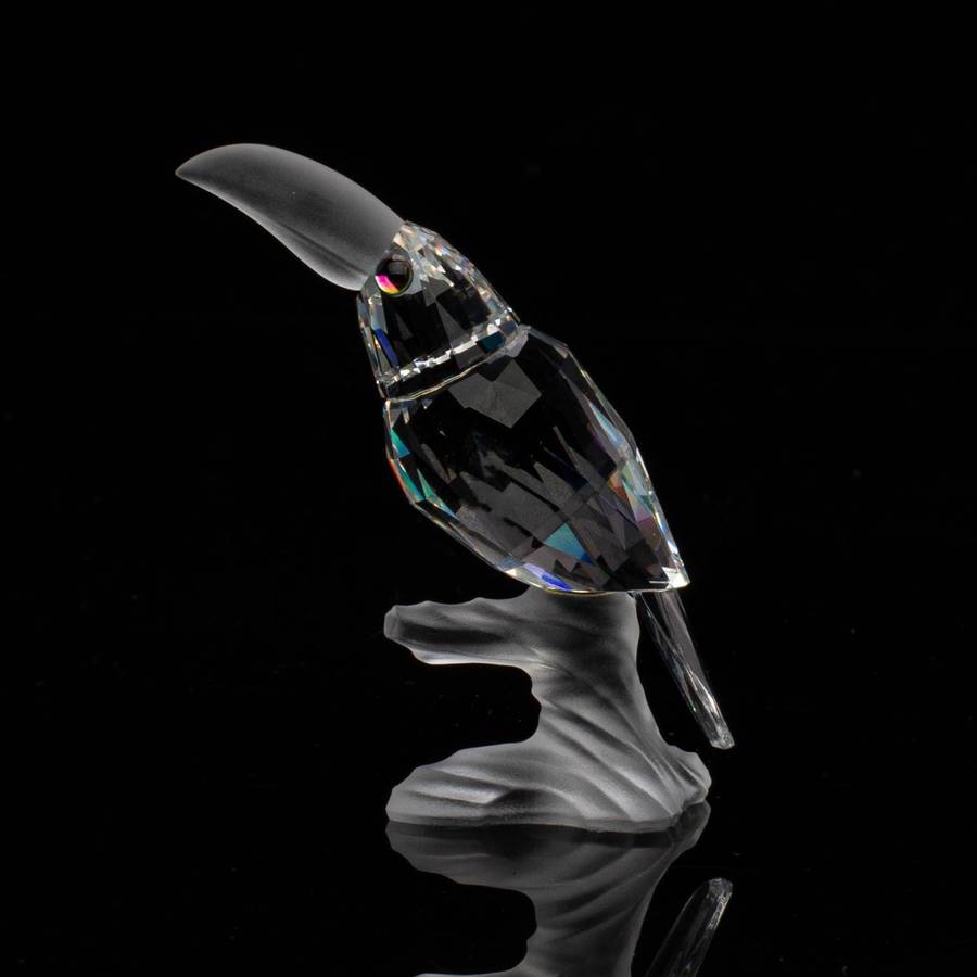 Swarovski Silver Crystal Clear Toucan part of the Up in the Trees