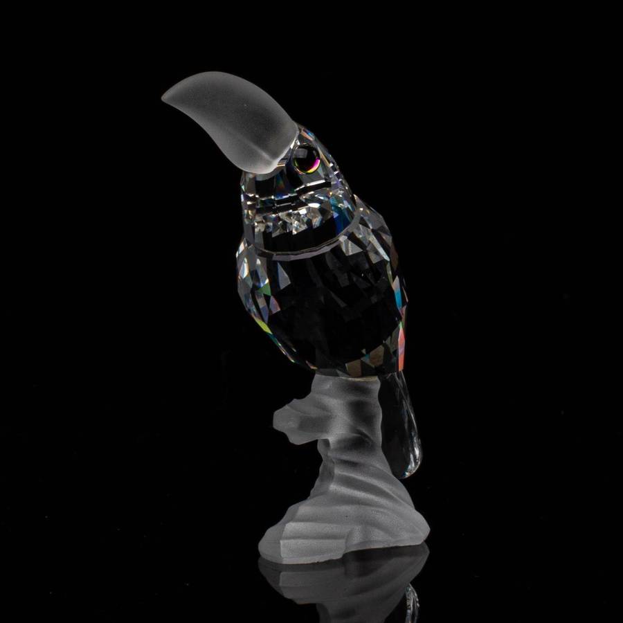 Swarovski Silver Crystal Clear Toucan part of the Up in the Trees