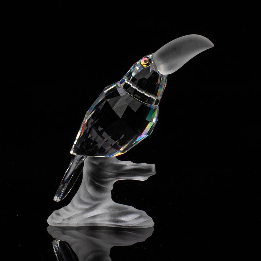 Swarovski Silver Crystal Clear Toucan part of the Up in the Trees