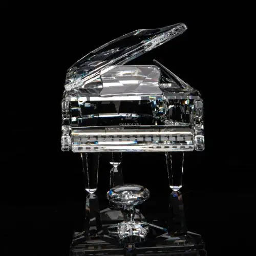 Swarovski Crystal Grand Piano and stool were part of the Crystal Melodies
