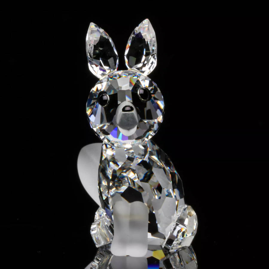 Swarovski crystal large fox was part of the Woodland Friends collection
