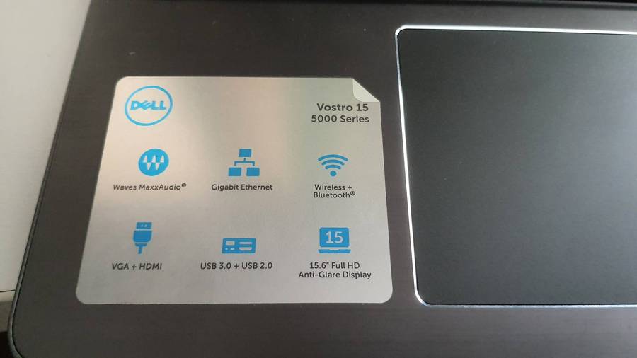 Dell I5 7th Gen Laptop (As spares)