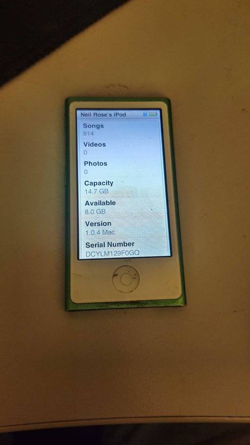 Ipod Nano 7th Generation