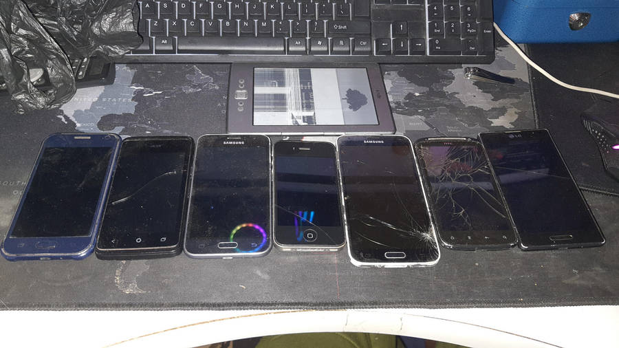 Phones and Kindle (As Spares)