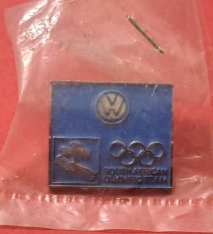 South African Olympic Team - Sponsored by VW - Pin.