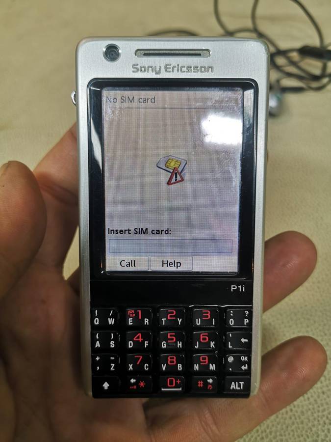 Vintage 979.Sony Ericsson P1i Very Rare - For Collectors - Tested Working