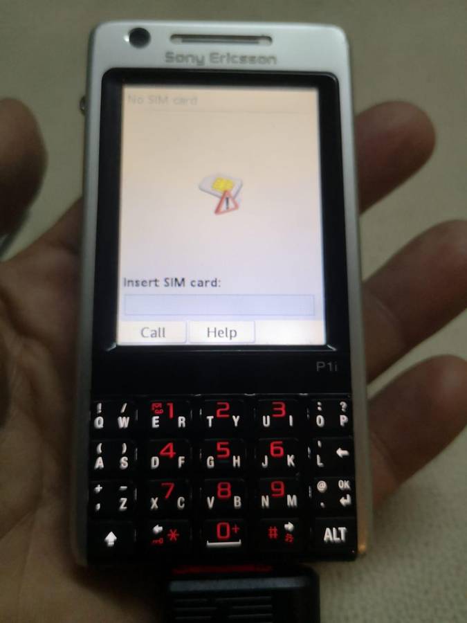 Vintage 979.Sony Ericsson P1i Very Rare - For Collectors - Tested Working