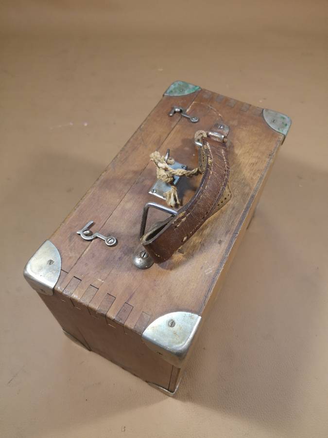 Vintage Askania Dumpy Level in a Beautiful Wooden Box