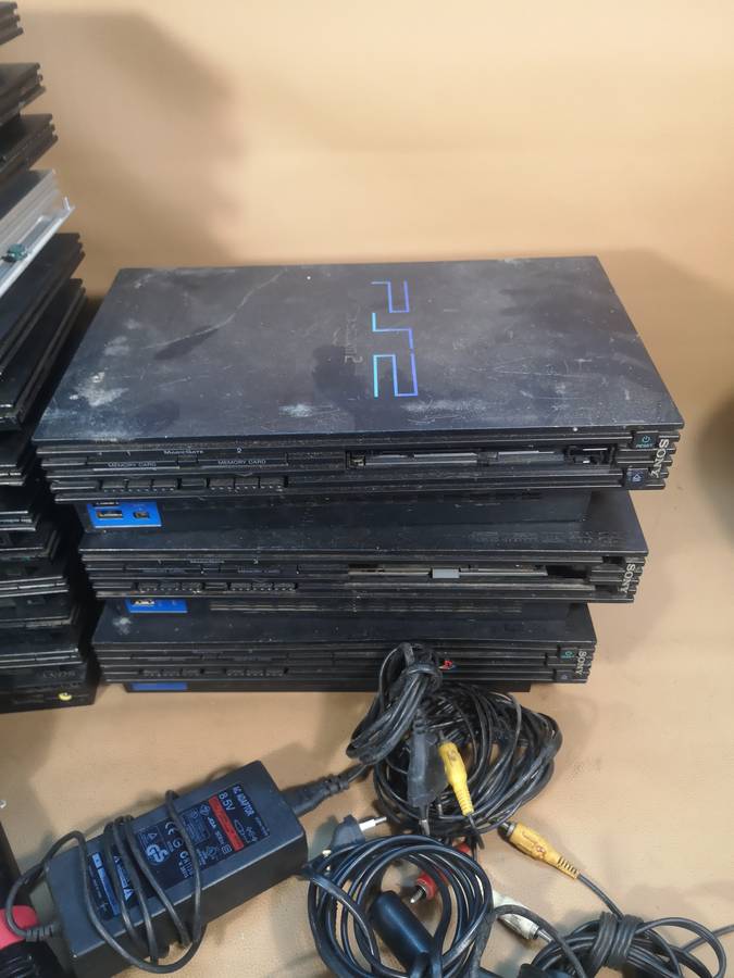 PLAY STATION 2 Bundle for Spares or Repairs