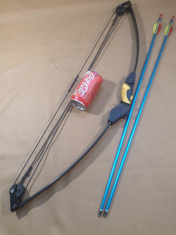 BARNETT LIL BANSHEE ARCHERY BOW AND ARROWS 1 OF 3 ON AUCTION