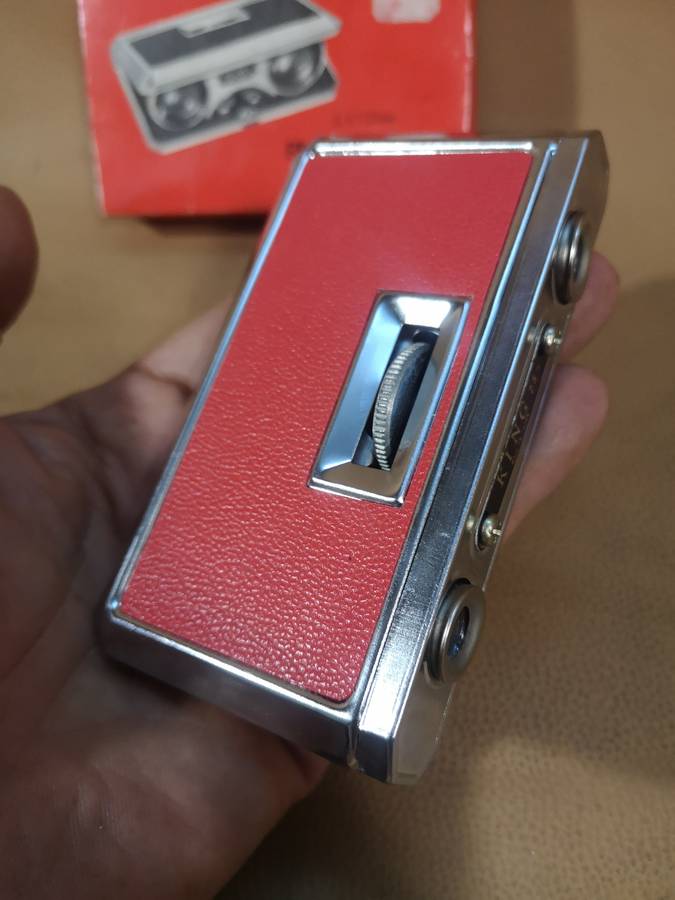 A Pair of Vintage Japanese Folding Opera Glasses with Original Box