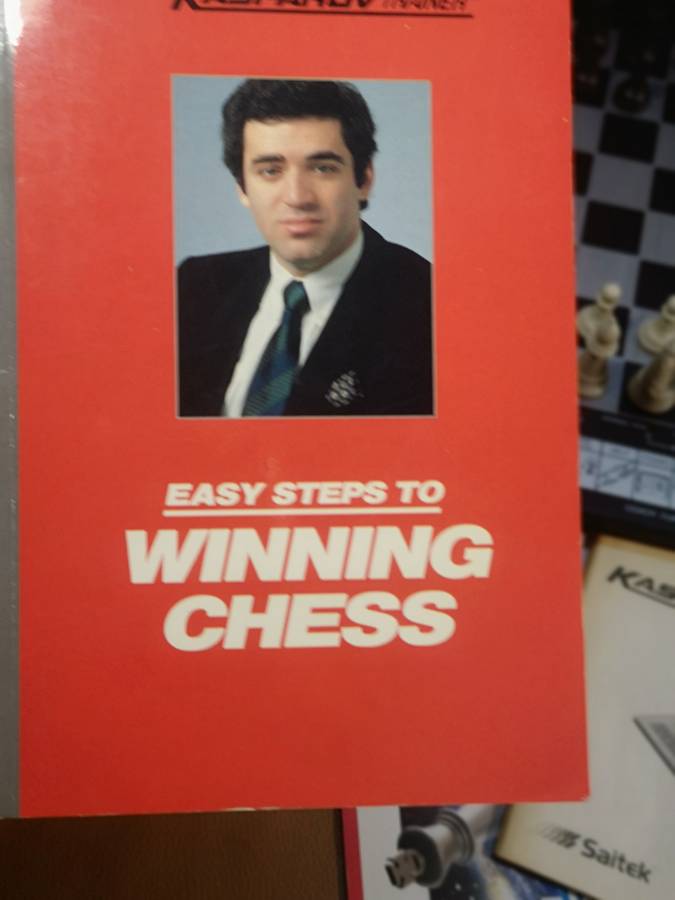 Vintage SAITEK KASPAROV MK 12 TRAINER Electronic Chess Computer Complete in Box