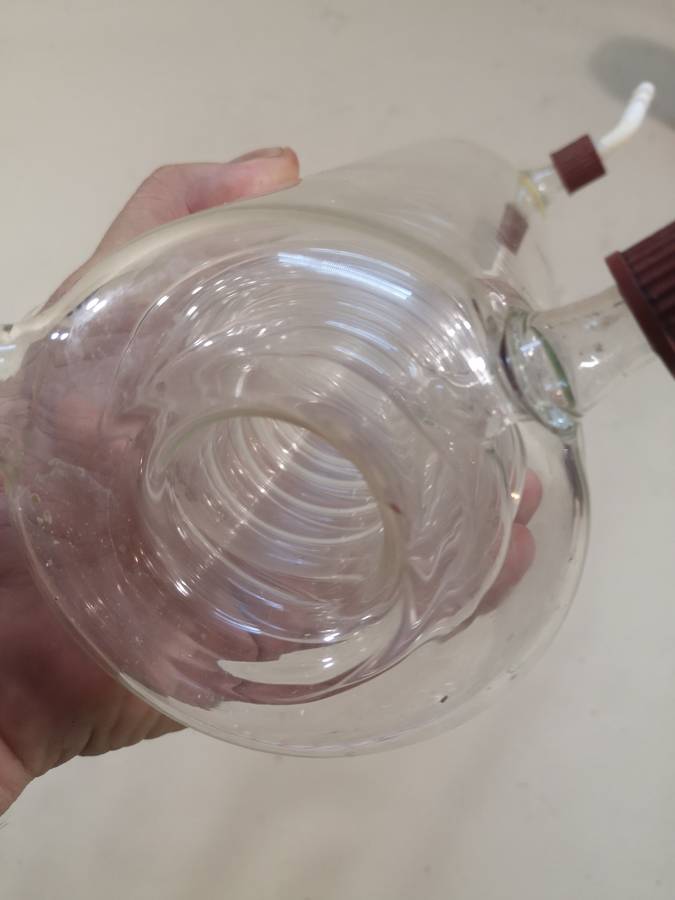 Laboratory Buchi Glass Coiled Condensor Evaporator