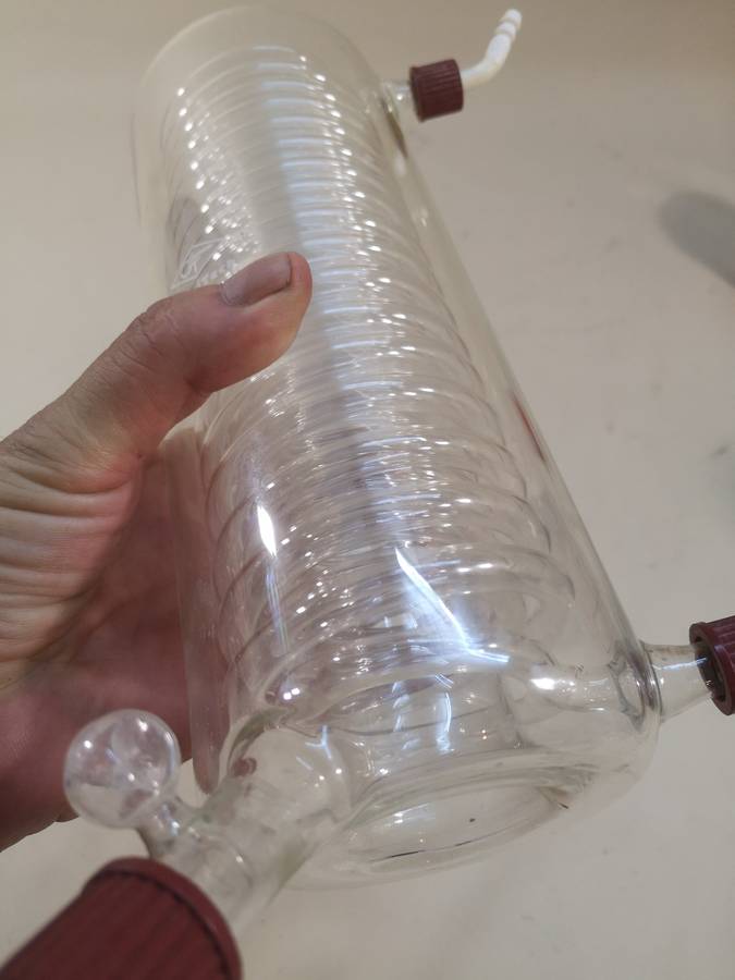 Laboratory Buchi Glass Coiled Condensor Evaporator