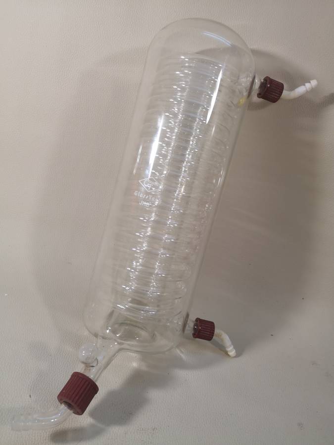 Laboratory Buchi Glass Coiled Condensor Evaporator