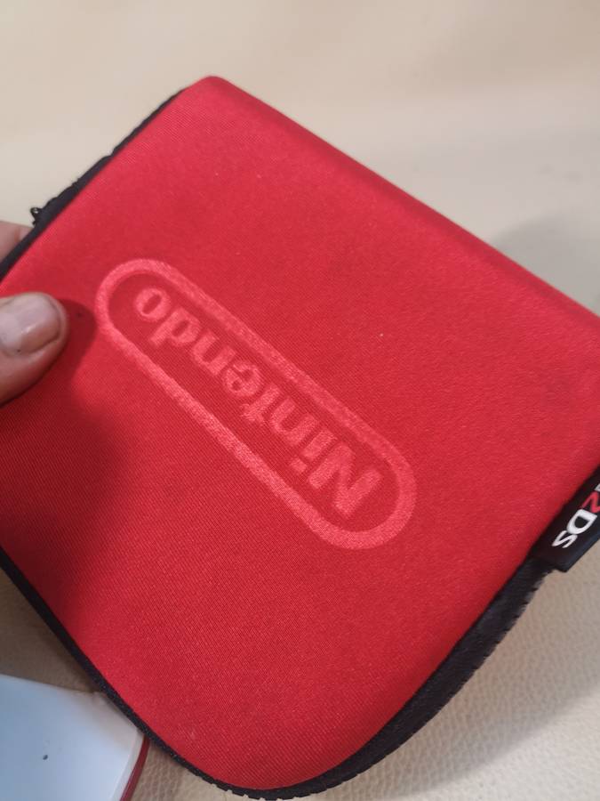 Special Edition Nintendo 2DS Super Mario Bros 2 Scarlet Red Console and Games Bundle