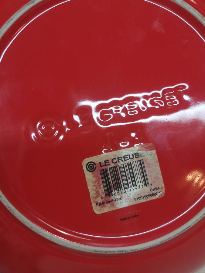 Large Le Creuset Stoneware Plate 250mm