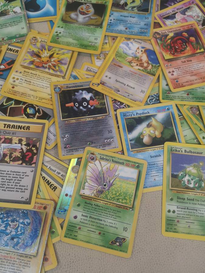 Massive 100% Original Pokemon Card Bundle Containing Some Very Valuable and Rare Cards