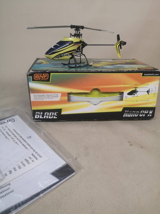 Blade Nano CPX BNF Helicopter - Horizon Hobbies