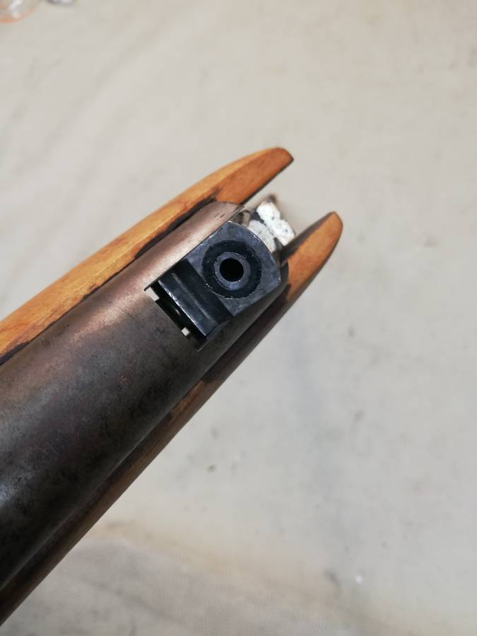 Vintage BSA Cadet .177 air rifle, barrel length 380mm Serial no W79211