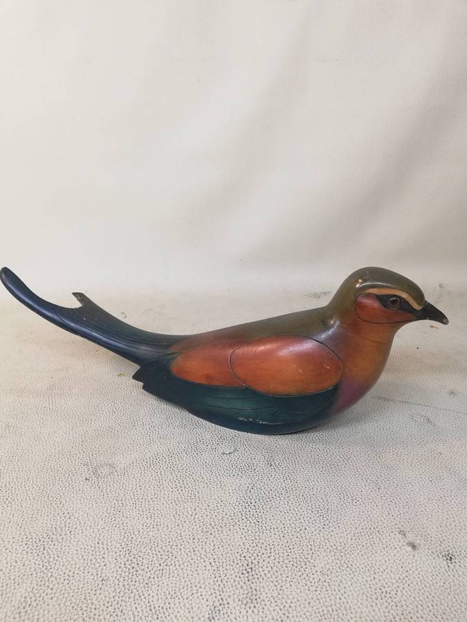 Feathers Gallery Hand Carved  Limited Edition 476/2999 Knysna Lourie Bird