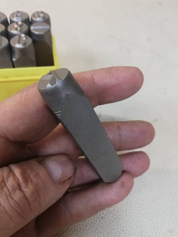 Vintage Dejuca Tpl 120mm (Set of 27) Letter Punches (Unused)