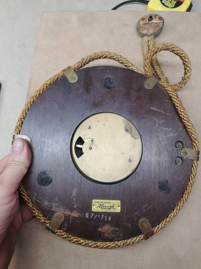 VINTAGE ART DECO KIENZLE ZODIAC SIGNS WALL CLOCK HEINRICH MOELLER