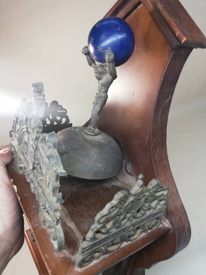 Zaandam Zaanse Dutch Wall Hanging Pendulum Clock