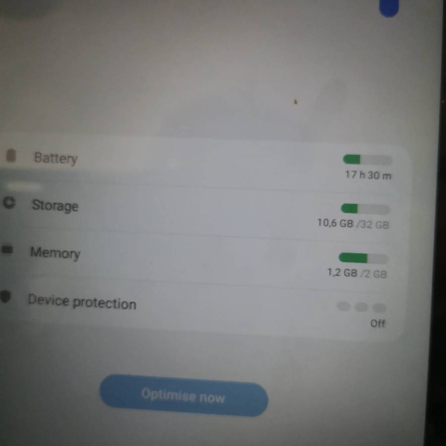 Black Samsung tab A 8.0 inches 32GB - Like New