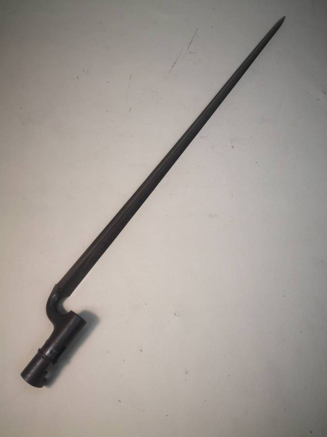 Antique Pre-WWI British 1895 Socket Bayonet - 830mm Long