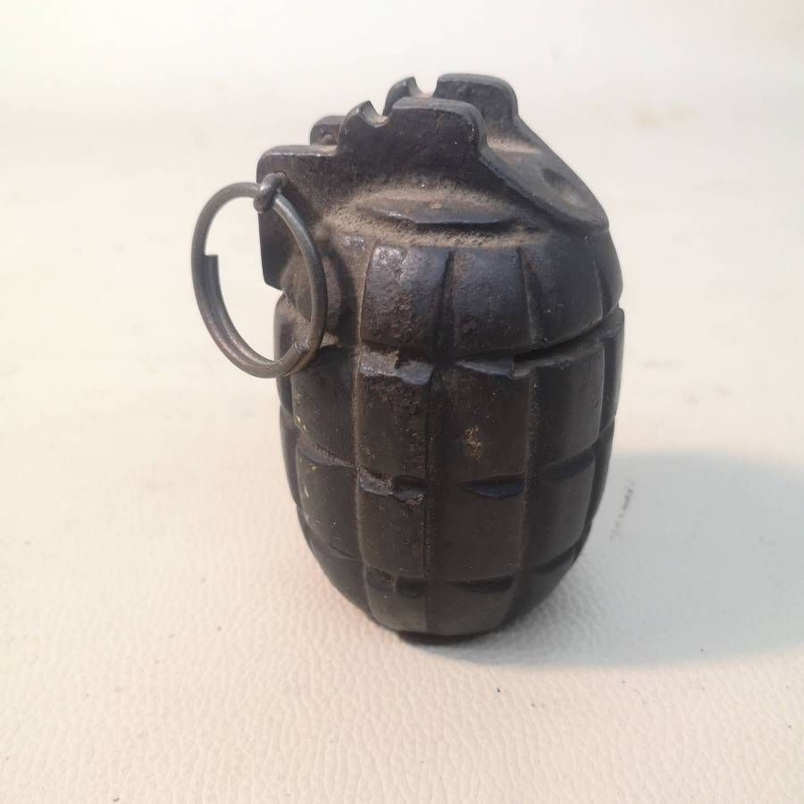 Vintage WW1 British MkI Mills Hand Grenade - FFE INERT Deactivated