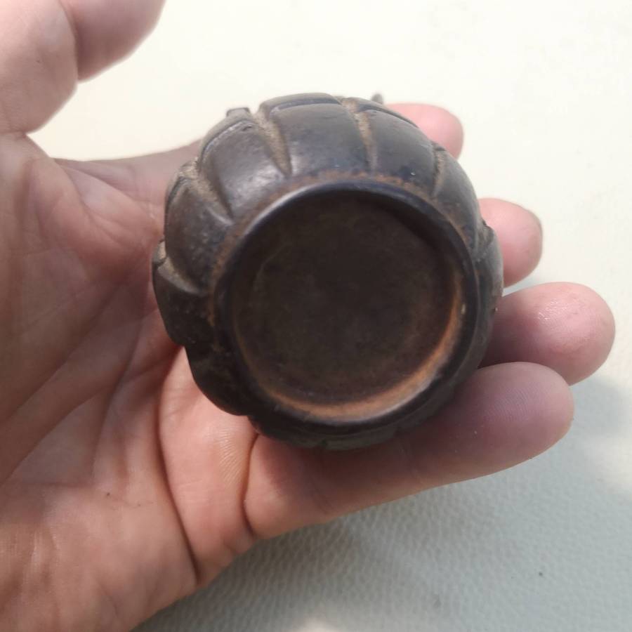 Vintage WW1 British MkI Mills Hand Grenade - FFE INERT Deactivated