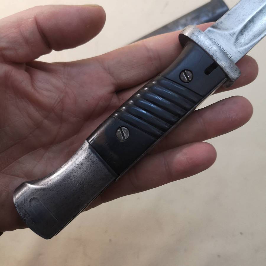 Rare WWII German Third Reriegh S84/98 Bayonet Marked F HERDER A.SN