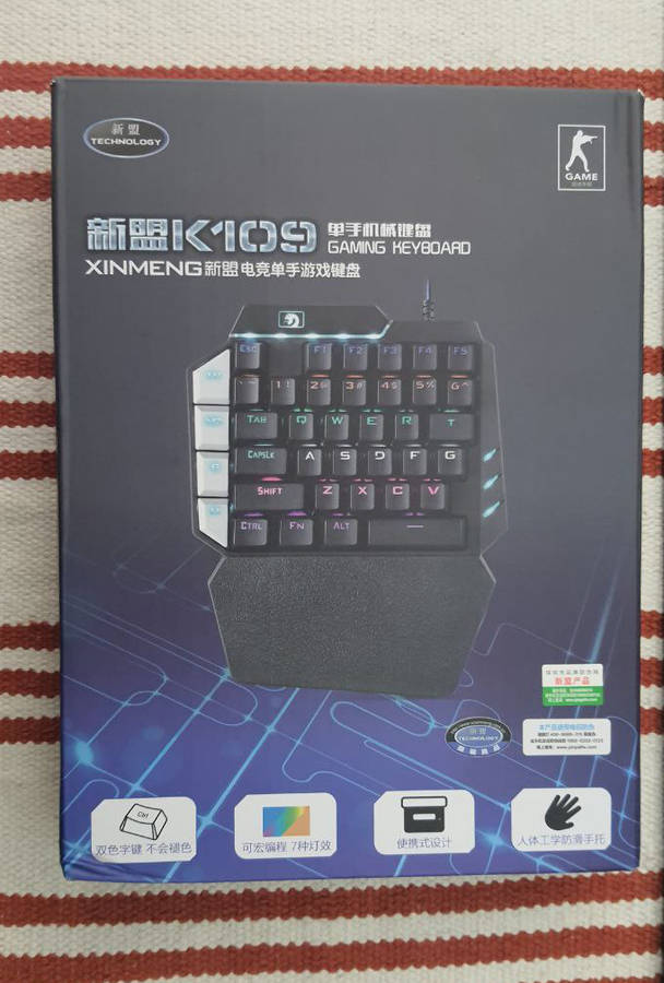 Mechanical One-Hand Keyboard