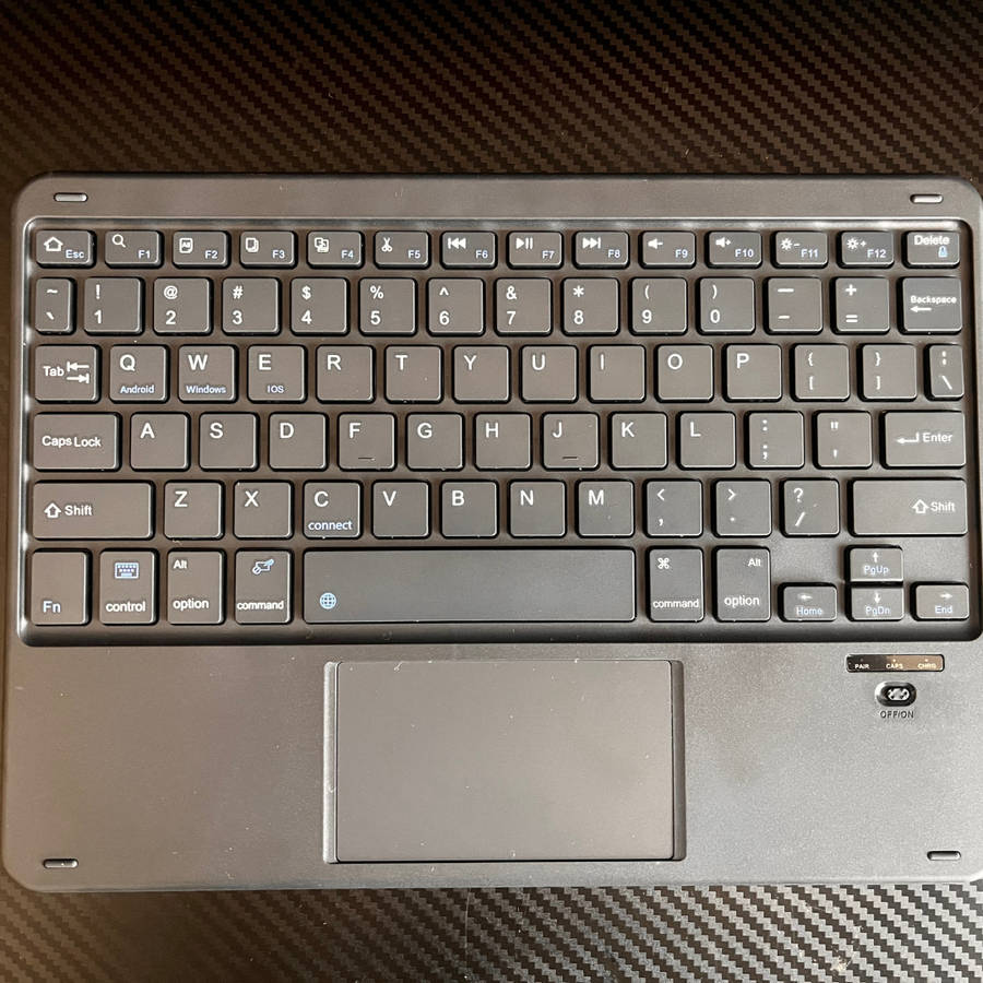 Mini Bluetooth Wireless Keyboard with Touch Panel