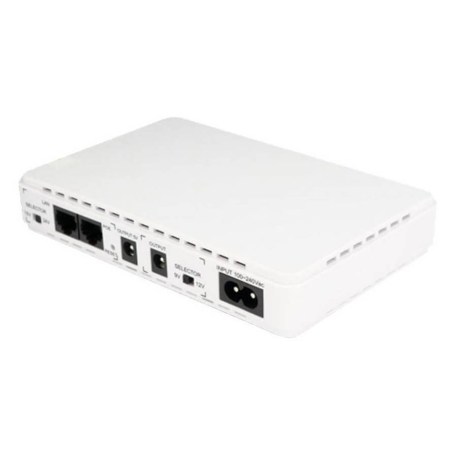 Mini DC UPS for WiFi or CCTV with Multi-Output 8800mAh