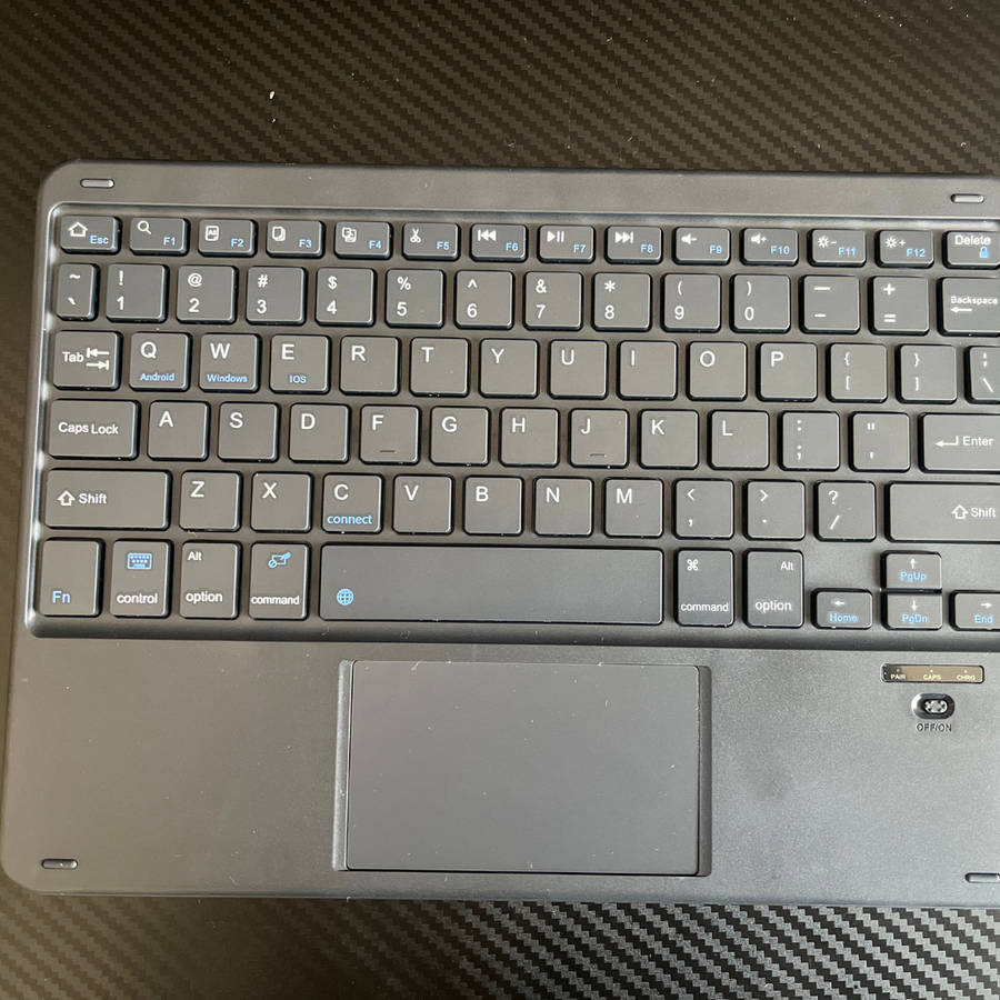 Mini Bluetooth Wireless Keyboard with Touch Panel