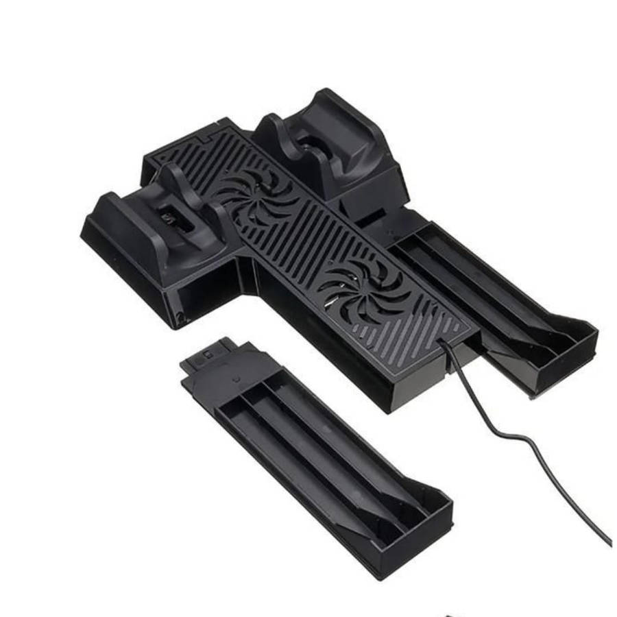 MultiFunctional Stand with Cooling Fan and Charging Dock for Xbox One X