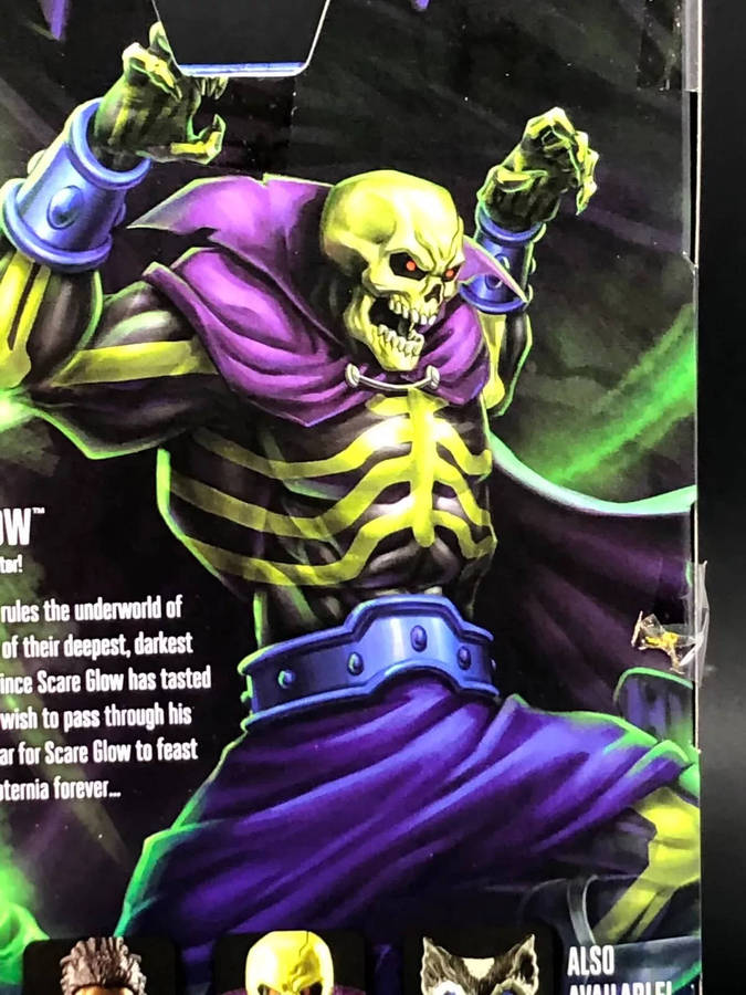 Masters of the Universe Revelation Scare Glow Action Figure | 6+ | Glow-in-the-Dark Collector Editio
