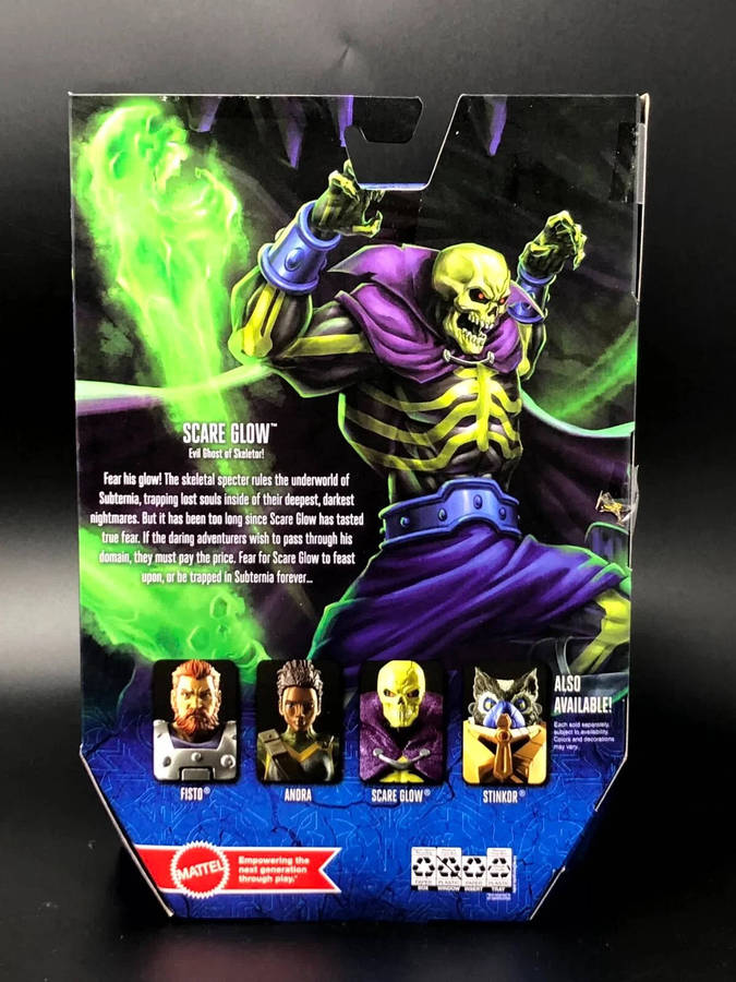 Masters of the Universe Revelation Scare Glow Action Figure | 6+ | Glow-in-the-Dark Collector Editio